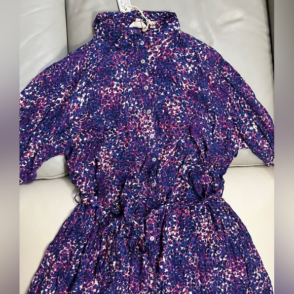 NWT - Fat Face Women's Charlie Layered Spot Shirt Dress - US 12/L - Picture 7 of 14